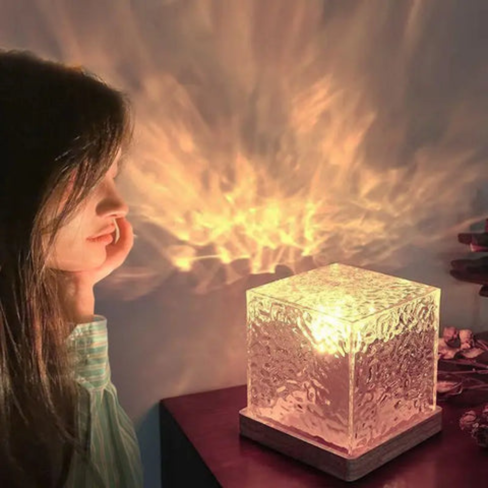 Luminária De Mesa Aurora Boreal