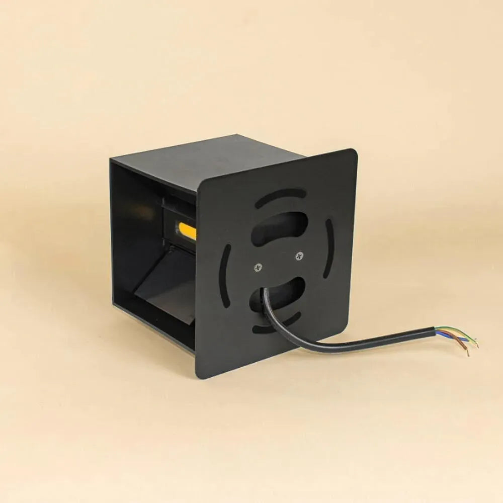 Luminária de Parede STELLA Duplo Facho Preto