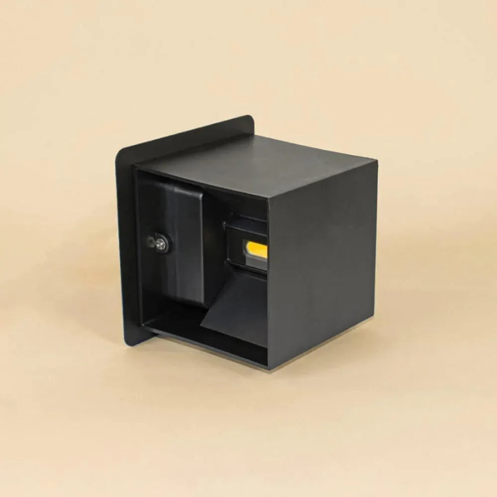 Luminária de Parede STELLA Duplo Facho Preto