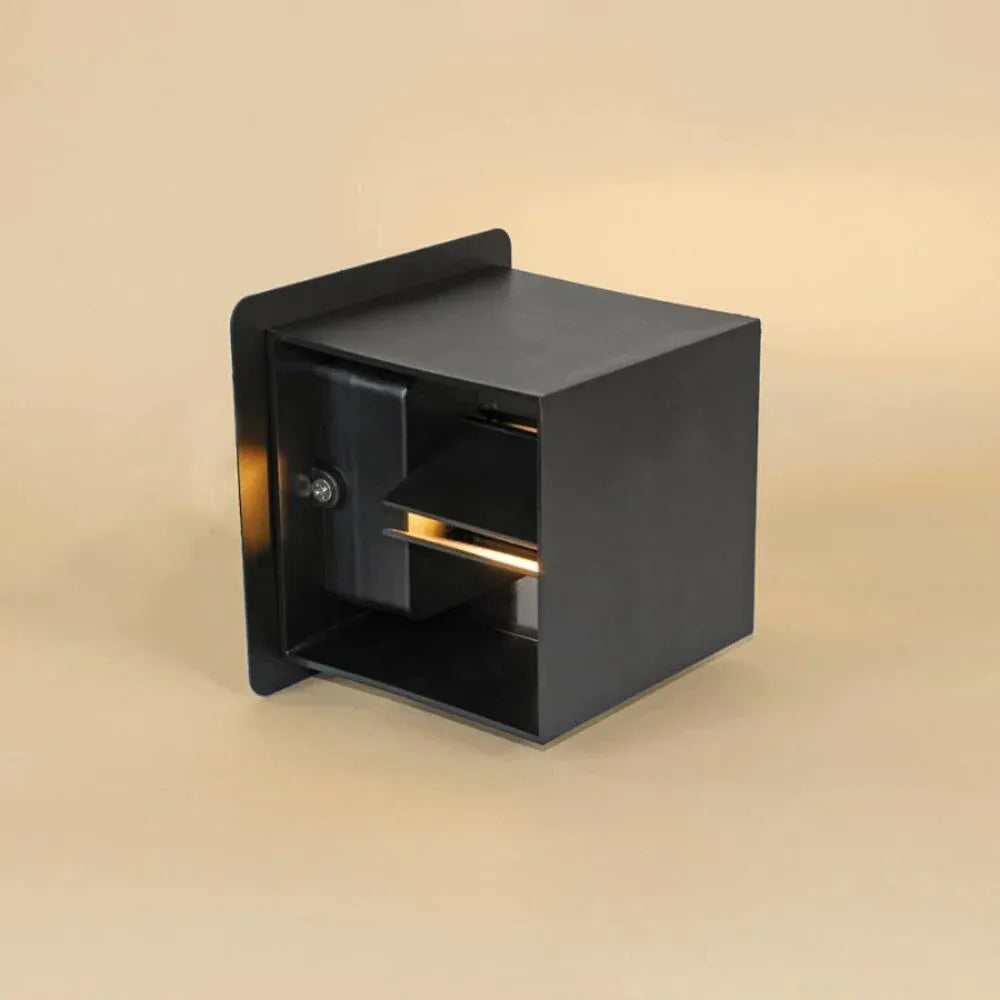 Luminária de Parede STELLA Duplo Facho Preto