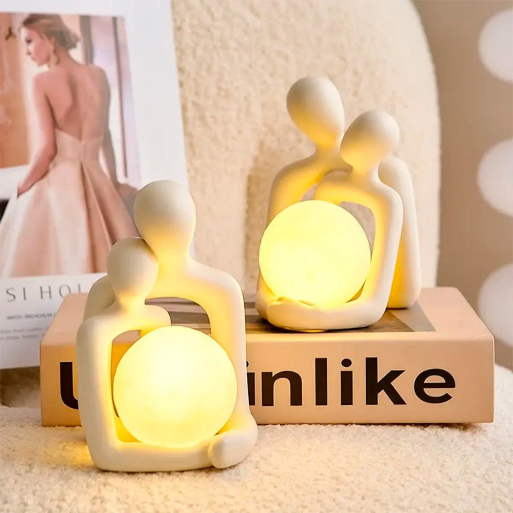 Luminária de Mesa Nordic Couple Glow