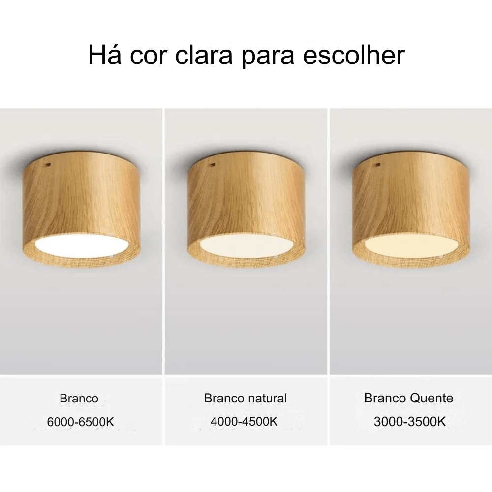Luminária De Teto Classe SPOT Moderno - Oftaluz