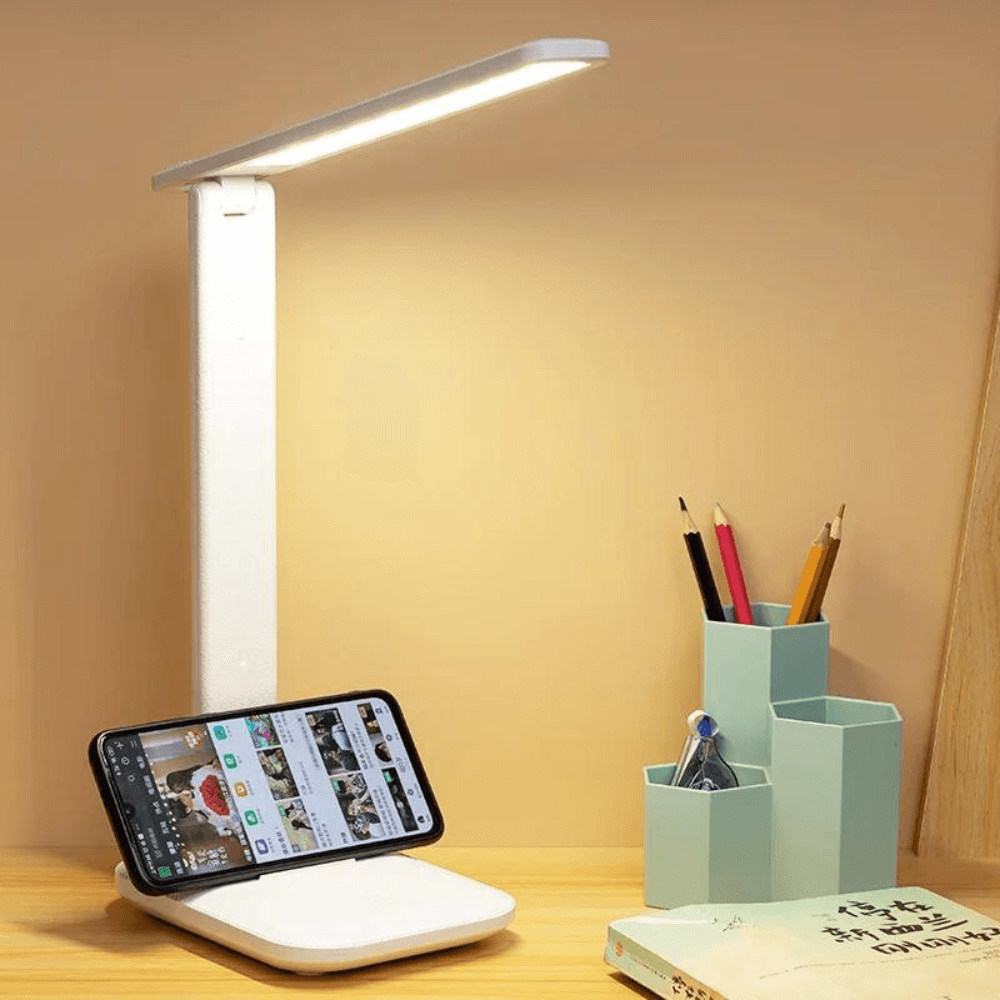 Abajur de Mesa Para Leitura Led Touch Dimável - Oftaluz