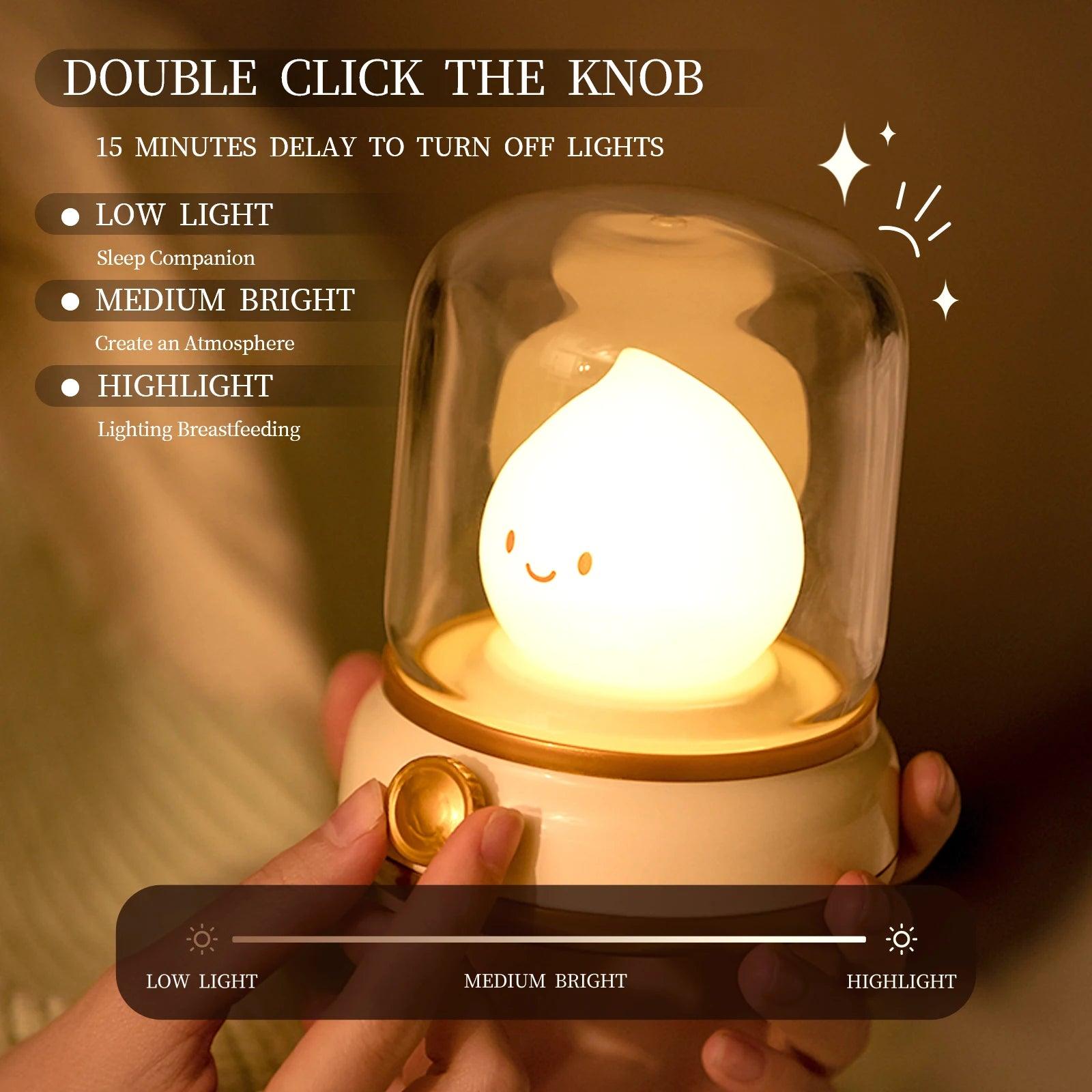 Luminária de Mesa LED Mini e Fofa - Oftaluz