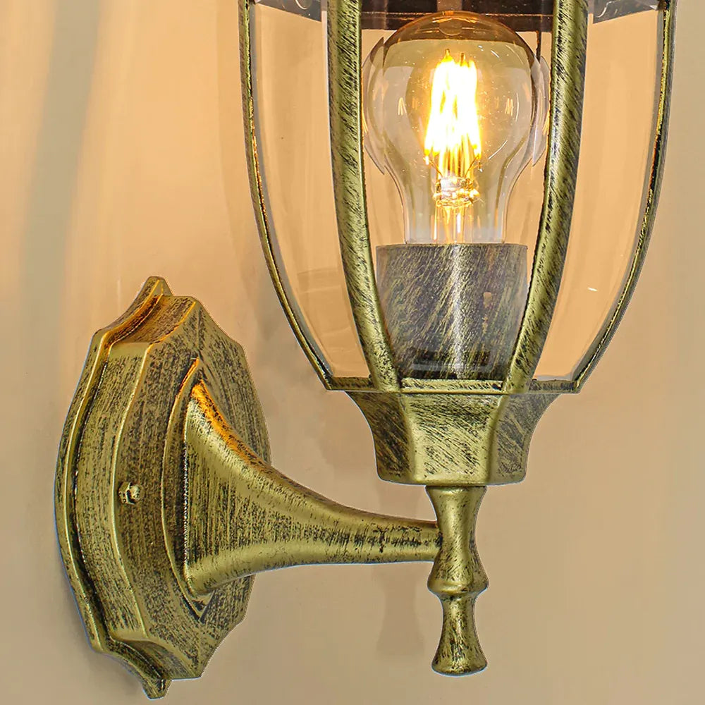 Luminária de Parede GLAMOUR Gold Cristal
