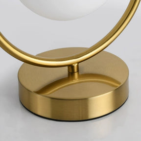Luminária de Mesa LED Circular - Meliz Gold