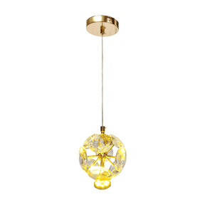 Pendente Round Cristal Flower Bivolt - Oftaluz