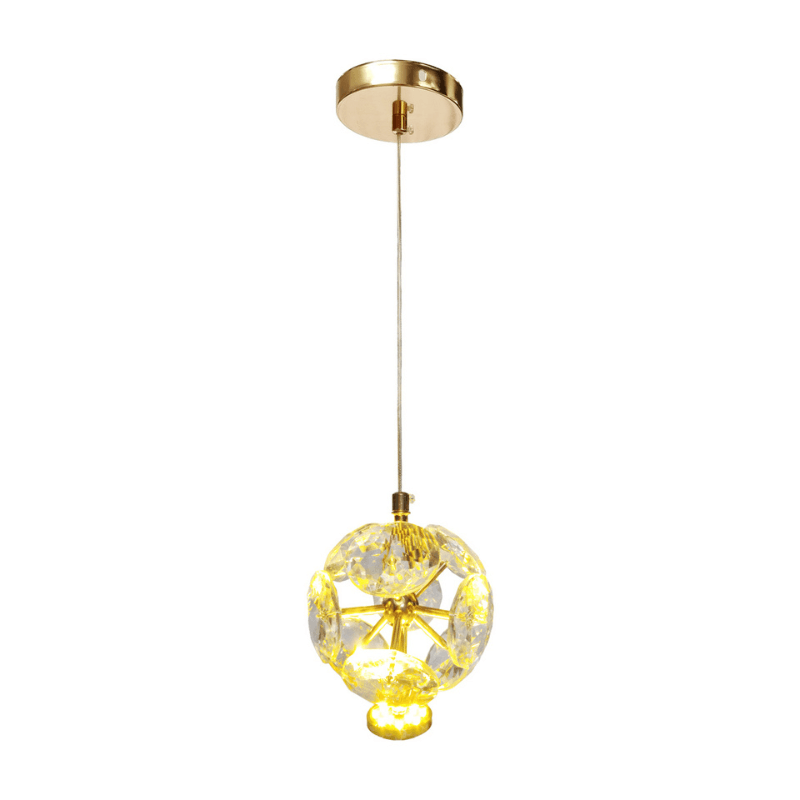 Pendente Round Cristal Flower Bivolt - Oftaluz