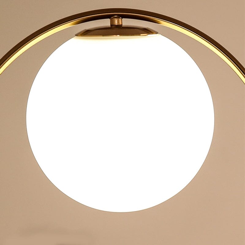 Luminária de Mesa LED Circular - Meliz Gold