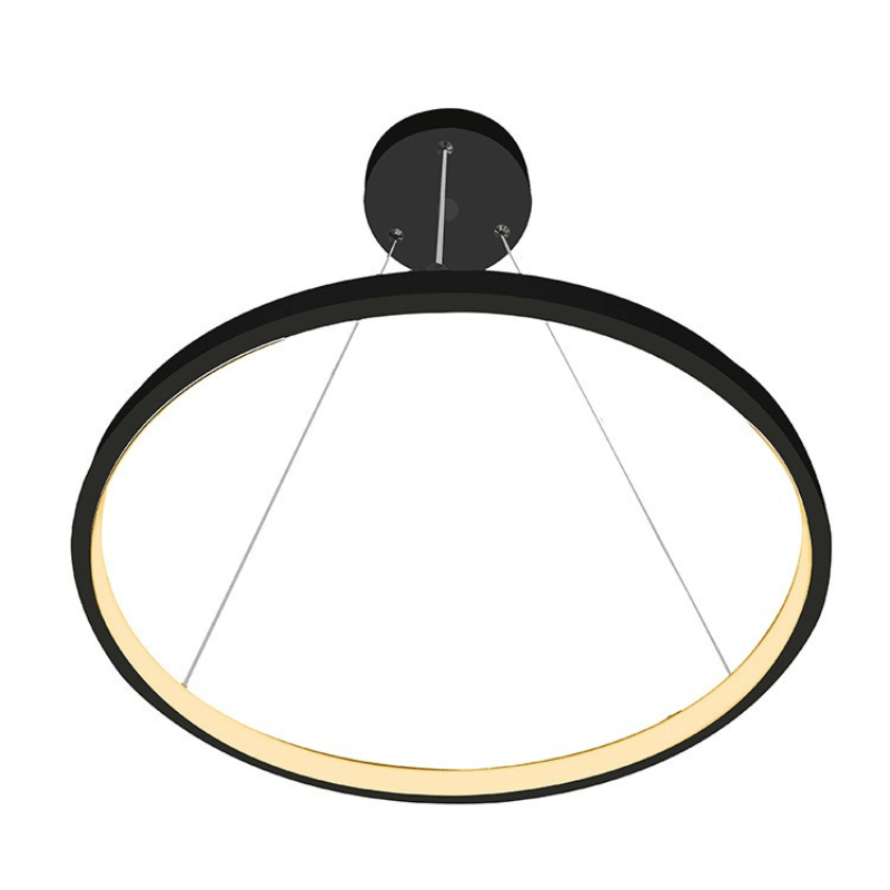 Pendente Anel Infinity Black - Oftaluz