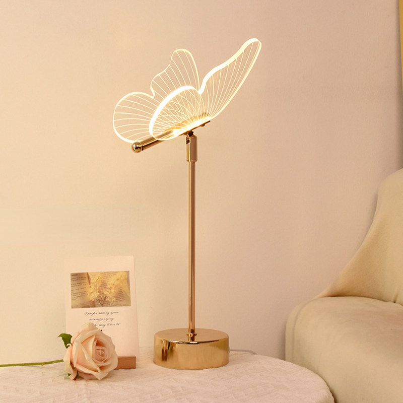 Luminária Decorativa Borboleta de Cristal