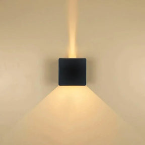Luminária de Parede STELLA Duplo Facho Preto