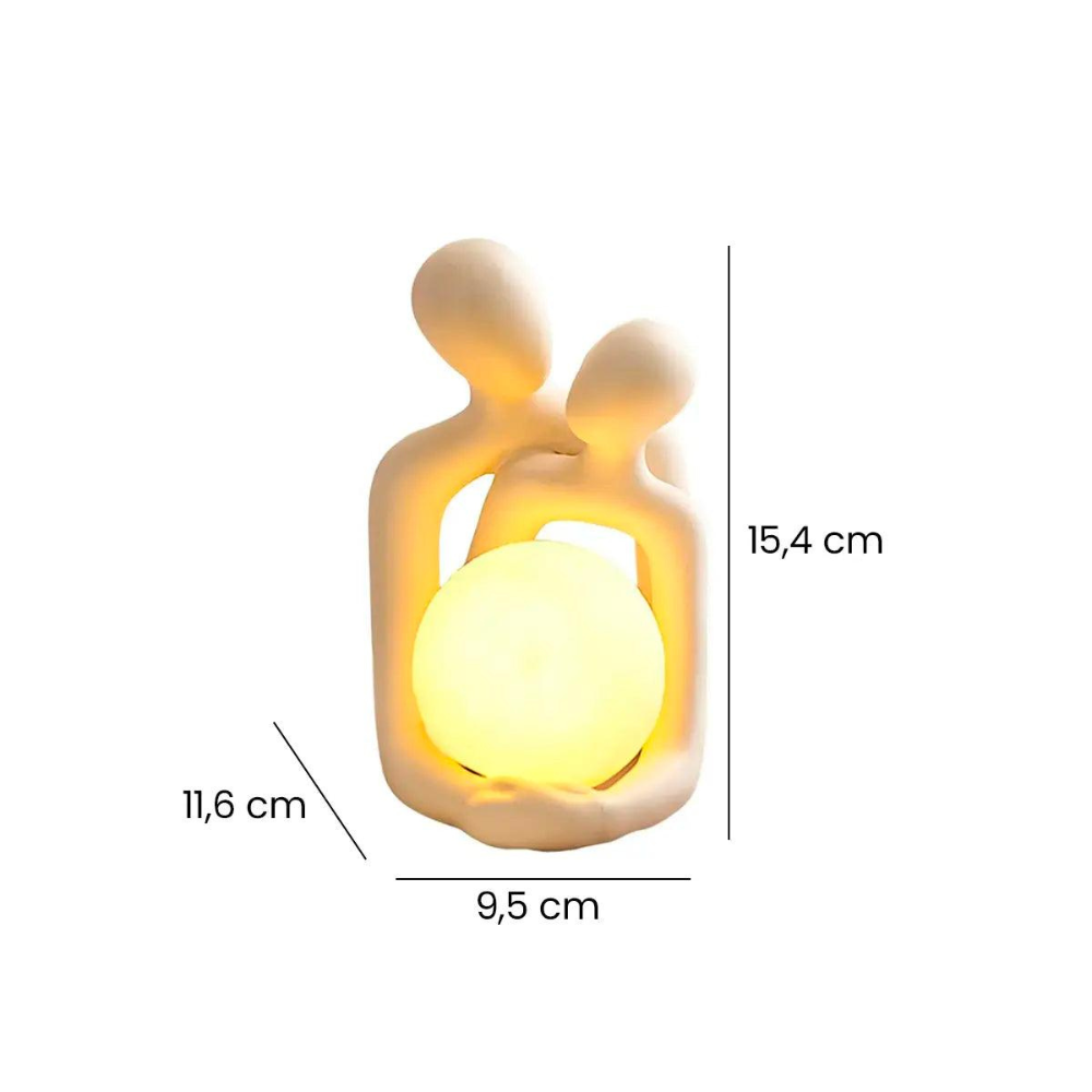 Luminária de Mesa Nordic Couple Glow
