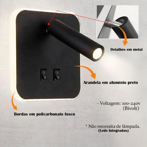 Arandela Spotled com Iluminação Direcional
