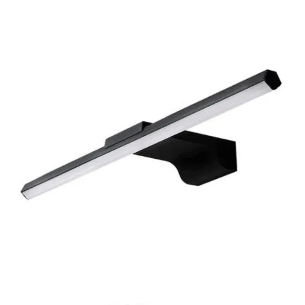 Luminária Para Espelho De Banheiro Slim Peace Preto