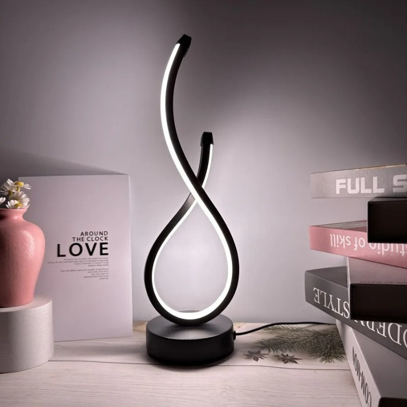 Luminária De Mesa Led - Infinity Black