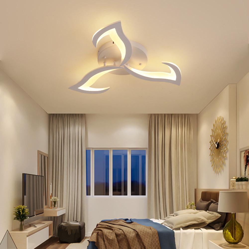 Luminária De Teto Moderna De Led | 3 Chamas | Voltagem: 90-260V - 6000K - Oftaluz
