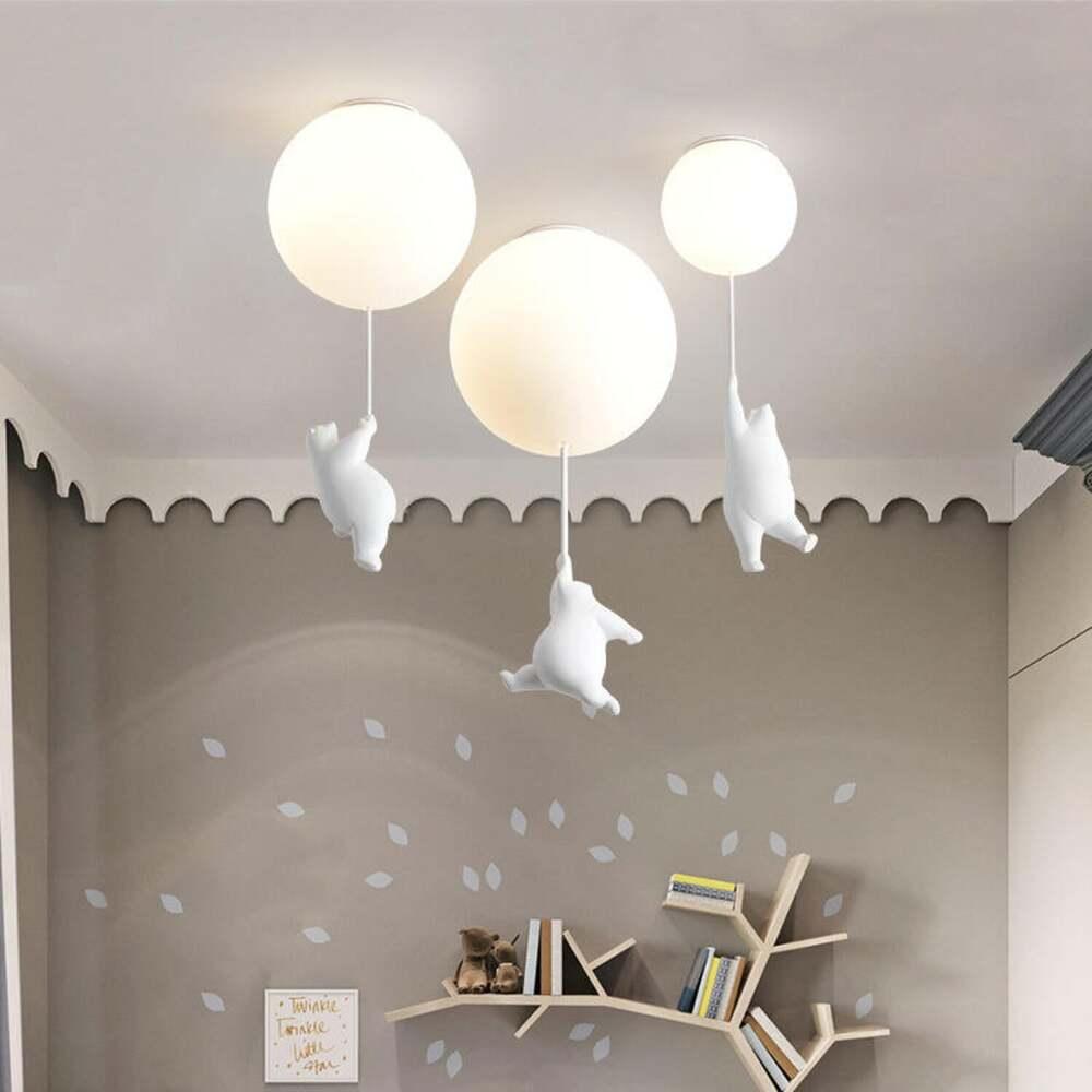 Luminária de Teto com Pendente de Urso - Oftaluz