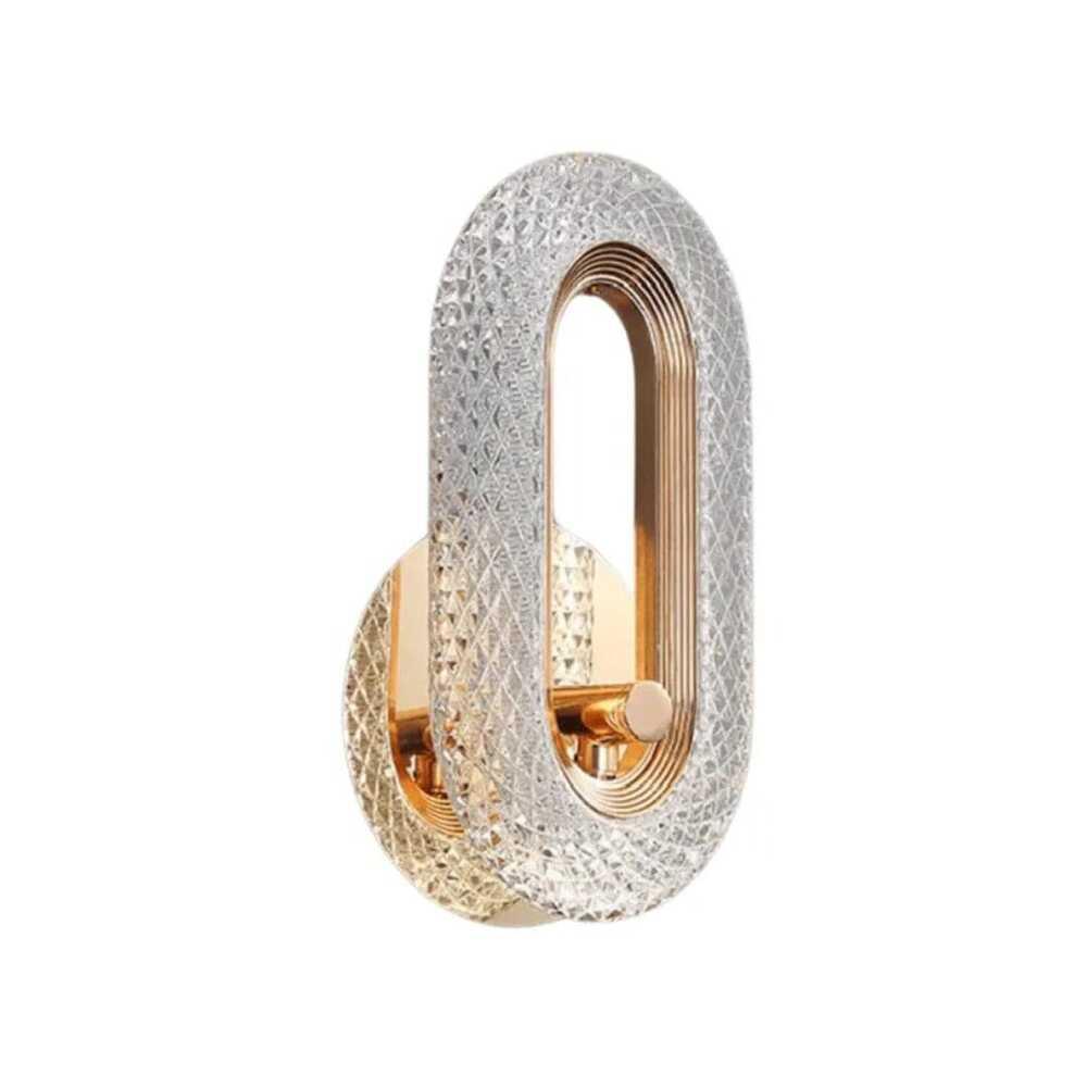 Luminária Arandela de Luxo Cristal Regulável - Oftaluz