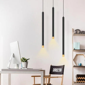 Pendente Moderno Tubo Longo Para Cozinha - Oftaluz