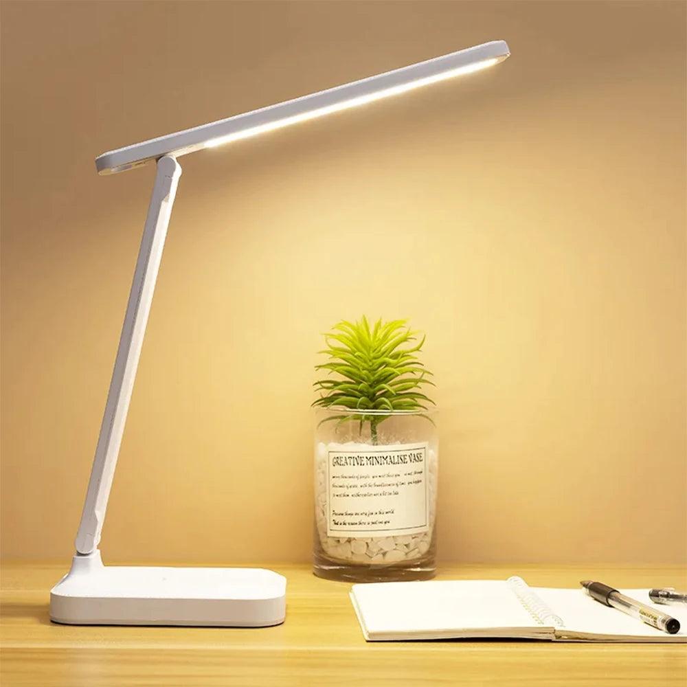 Abajur de Mesa Para Leitura Led Touch Dimável - Oftaluz