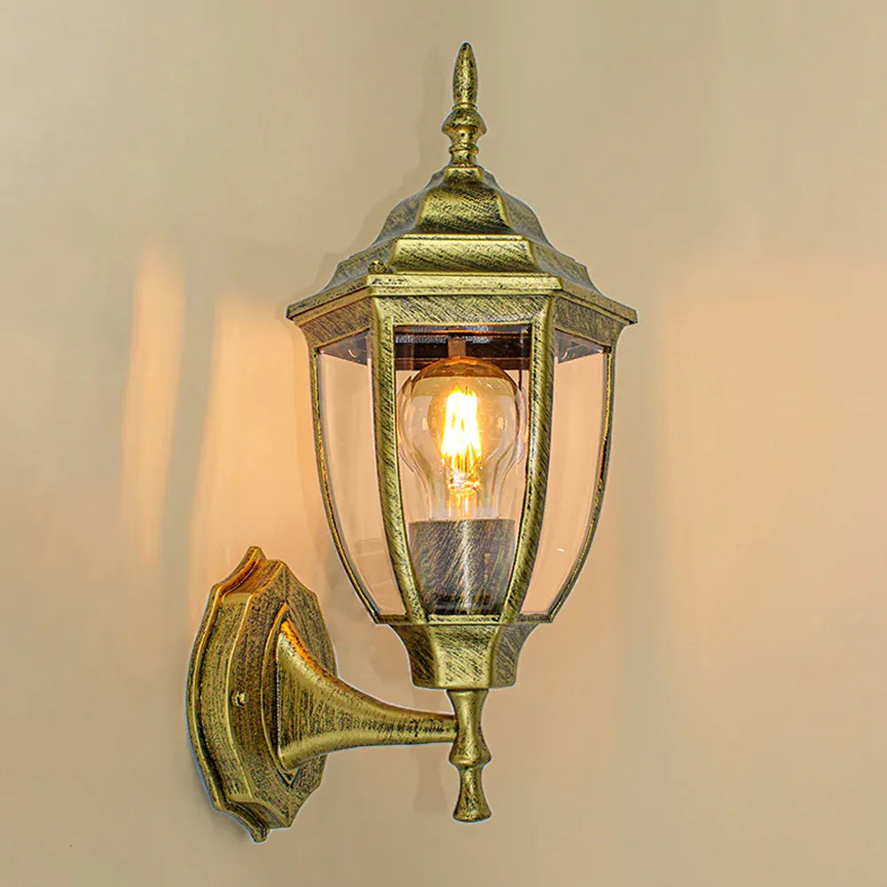 Luminária de Parede GLAMOUR Gold Cristal