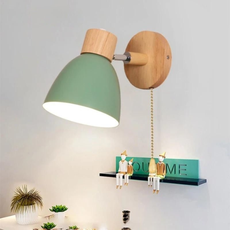 Arandela De Parede Wooden LED - Minimalista