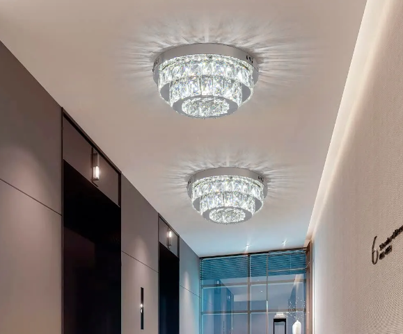 Lustre Suspenso Zhong Inox 220V