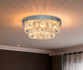 Lustre Suspenso Zhong Inox 220V