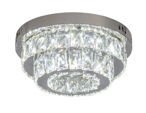 Lustre Suspenso Zhong Inox 220V