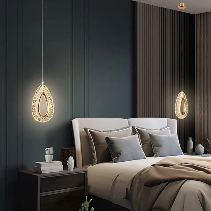 Lustre Pendente Luxuoso Led Mimas