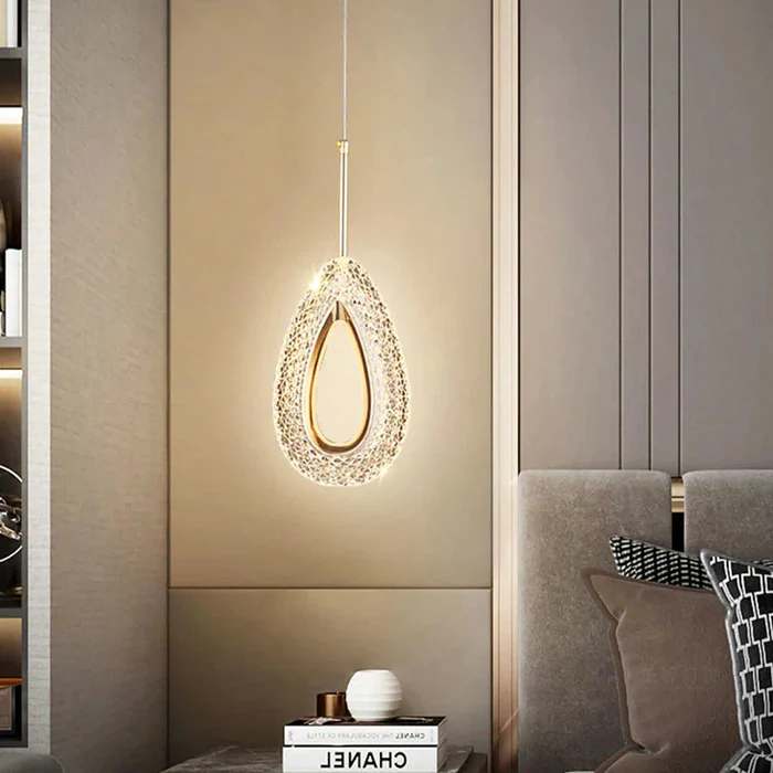 Lustre Pendente Luxuoso Led Mimas