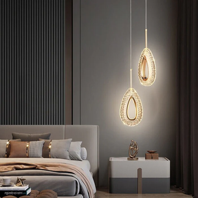Lustre Pendente Luxuoso Led Mimas