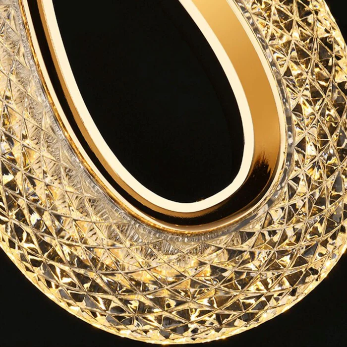 Lustre Pendente Luxuoso Led Mimas