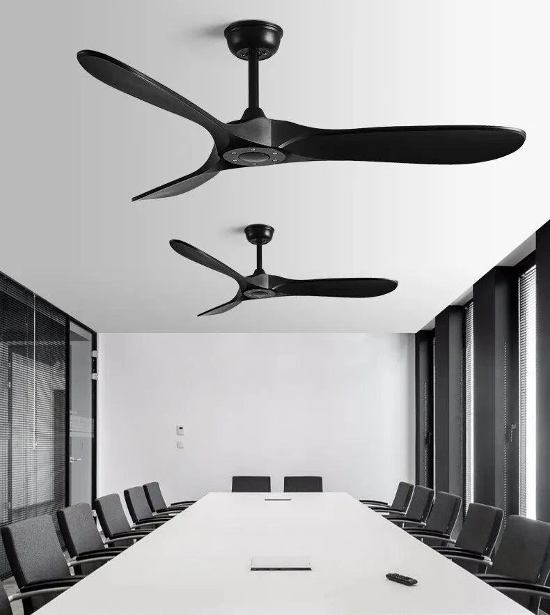 Ventilador De Teto Moderno Estilo Industrial Com Controle Remoto