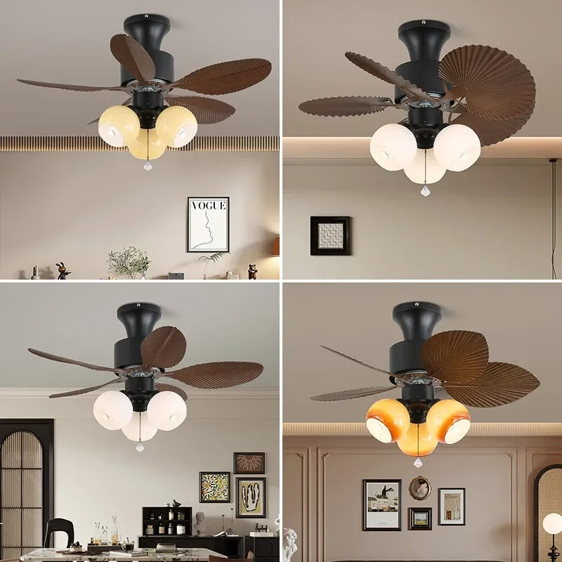 Ventilador de Teto Lumina Breeze com LED Integrado e Controle Remoto