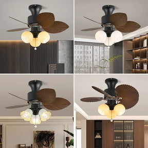 Ventilador de Teto Lumina Breeze com LED Integrado e Controle Remoto