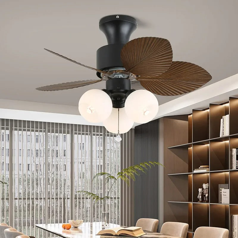 Ventilador de Teto Lumina Breeze com LED Integrado e Controle Remoto