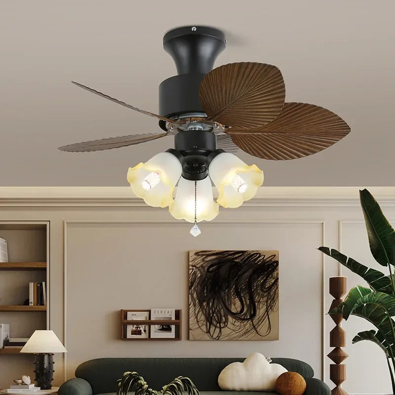 Ventilador de Teto Lumina Breeze com LED Integrado e Controle Remoto