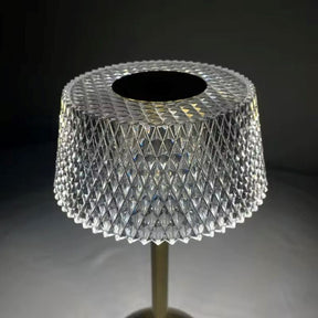 Abajur de Mesa Touch Cristal LED