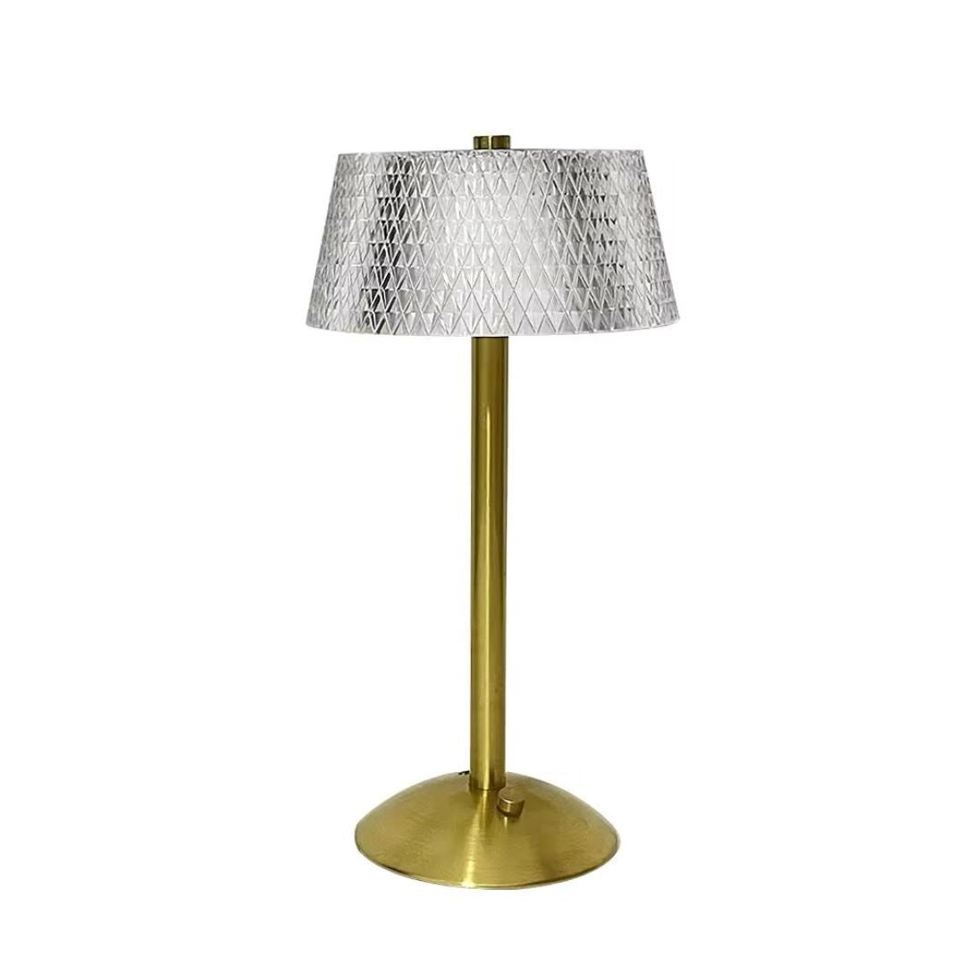 Abajur de Mesa Touch Cristal LED